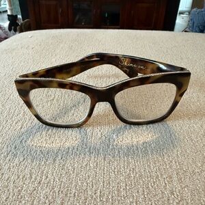 Tortoiseshell Peepers Readers 3.0 Cat-Eye Eyeglass Frames - Brown/Black Great